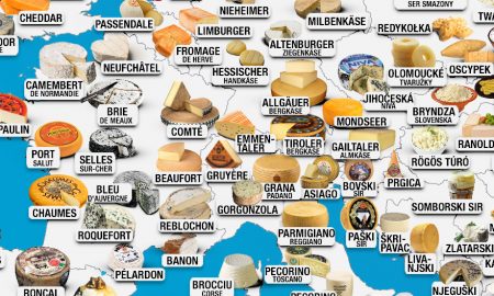 Veľká mapa jedla: Toto sú typické jedlá v krajinách sveta