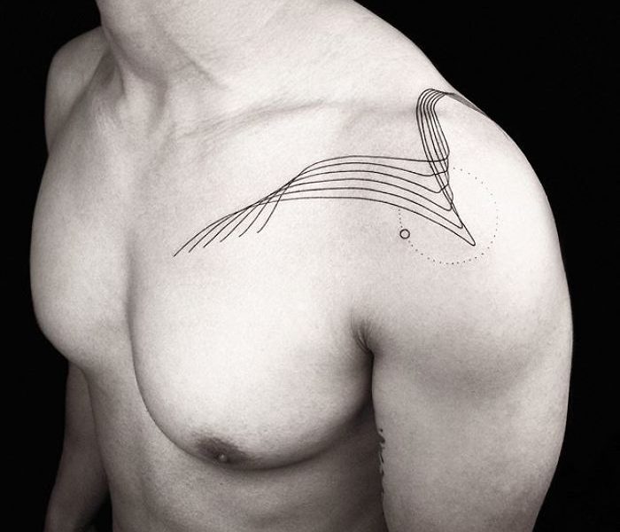 Úžasné geometrické tetovania od tureckého tatéra Okana Uckuna