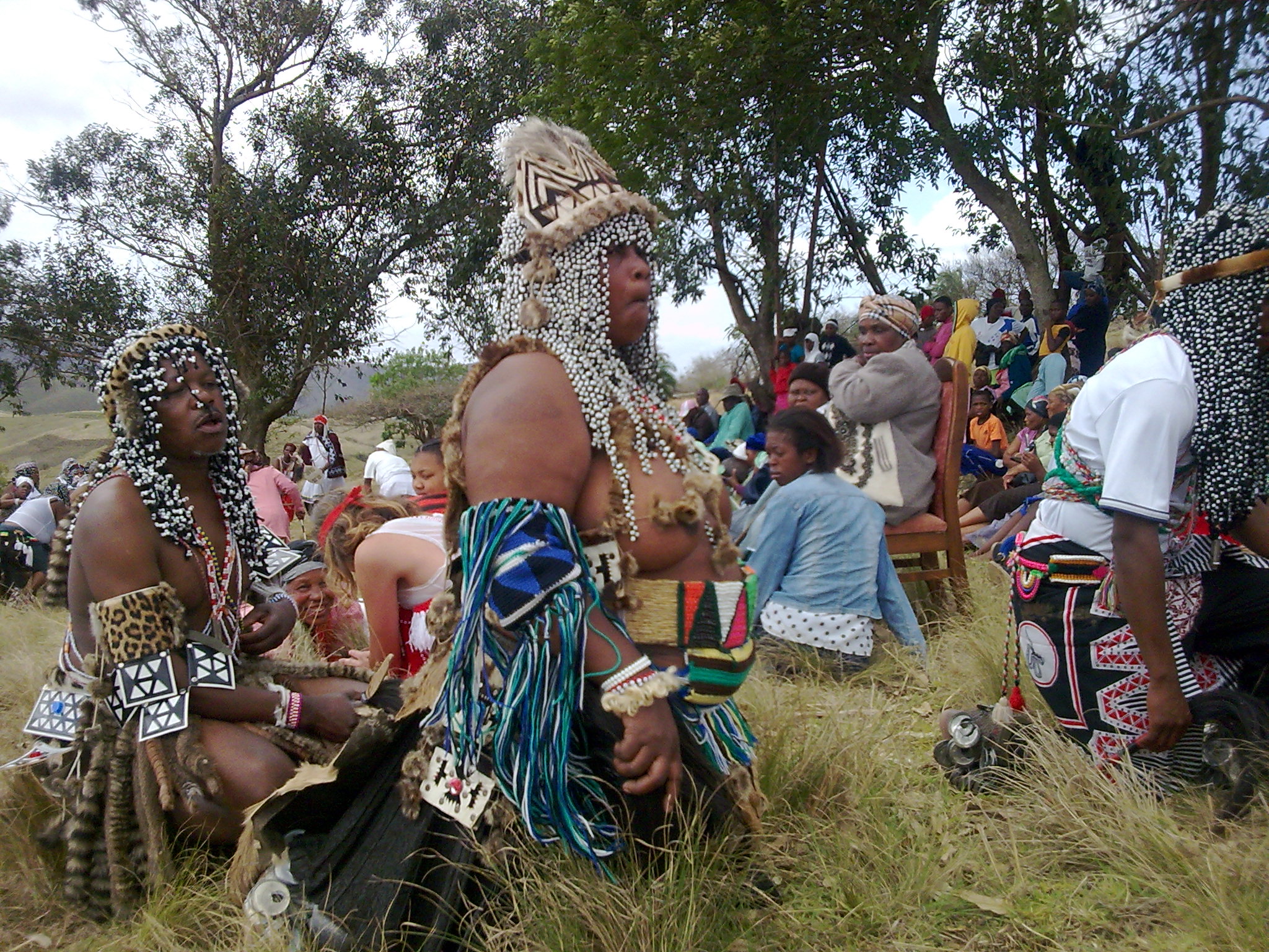 Južná Afrika a typickí Sangomovia (Šamani)