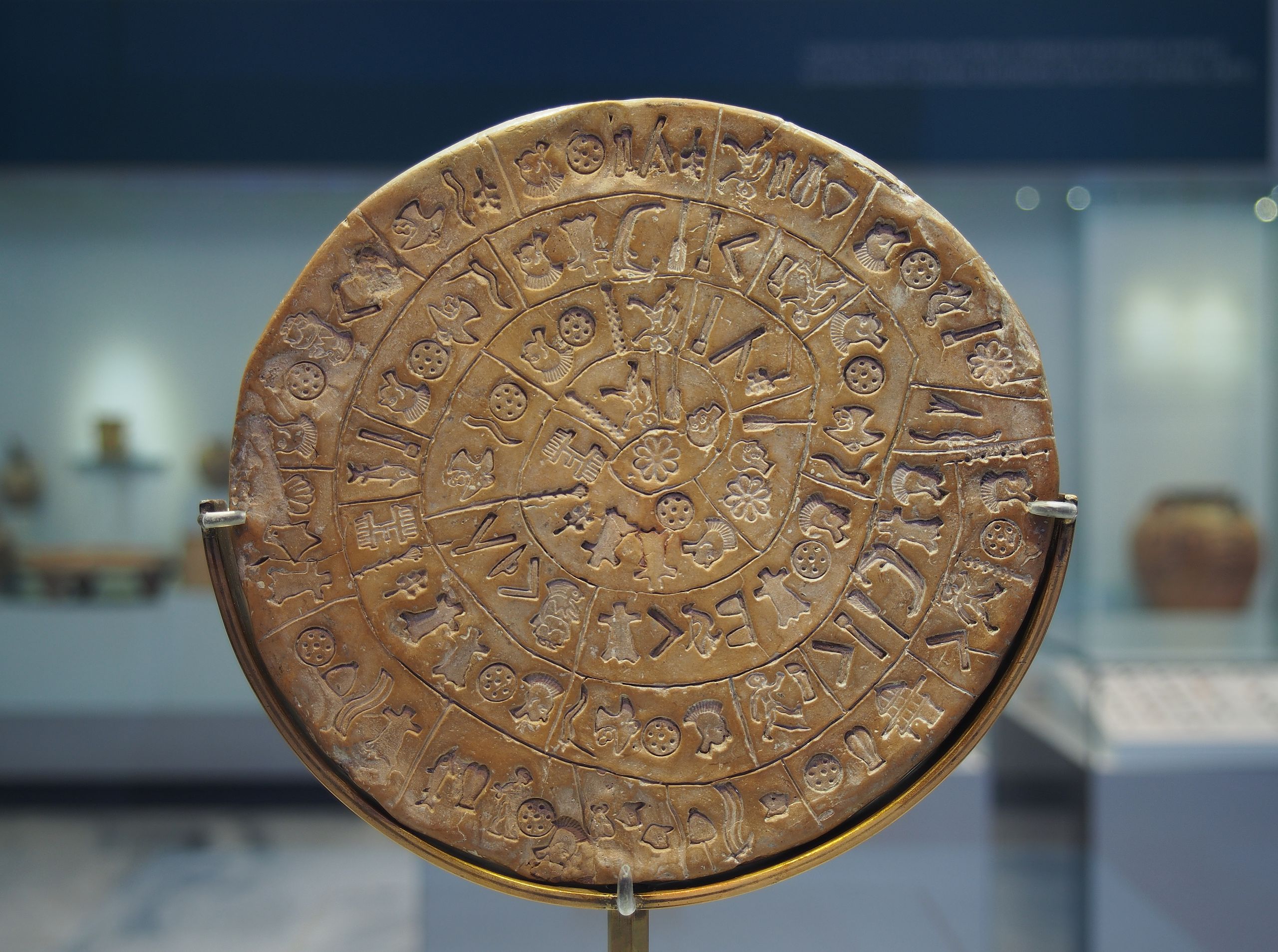 Záhadné hieroglyfy a Faitský disk