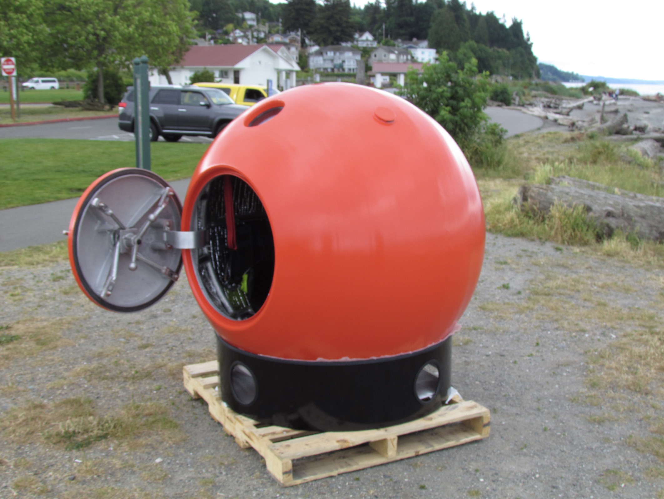 futuristické bunkre