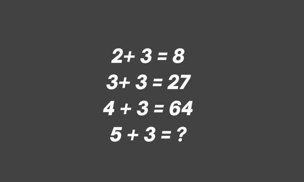 matematická hádanka