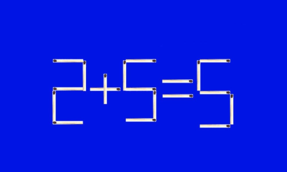 zápalková hádanka